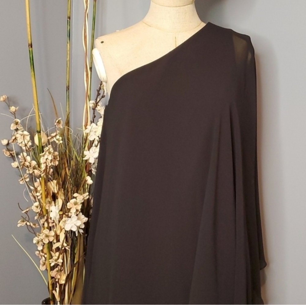 Lauren Ralph Lauren Tiered One Shoulder Jumpsuit Size 6 NWT - Picture 3 of 11